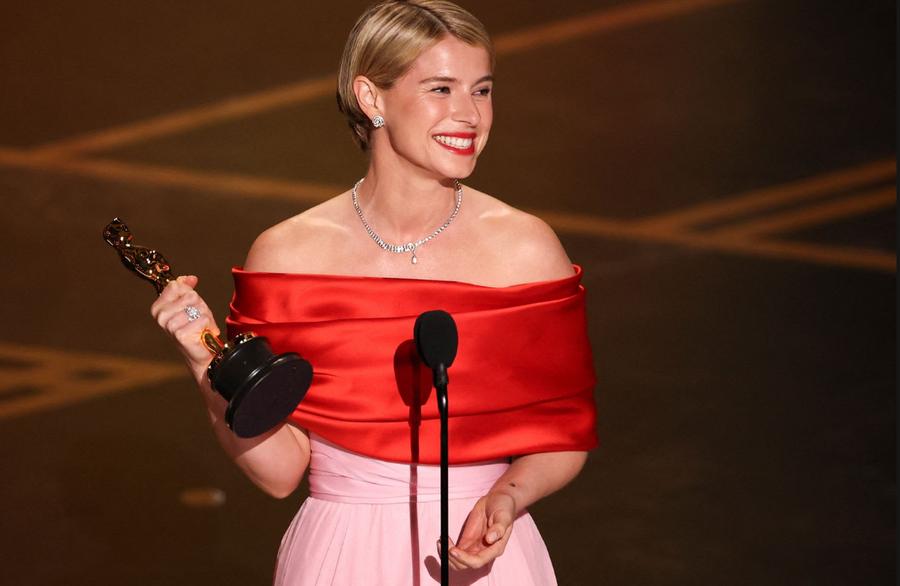 Jessie Buckley becomes first Irish actress to win best actress Oscar