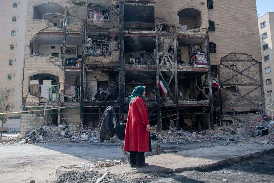 Iran claims missile strikes on Israeli cities and Jordanian airbase