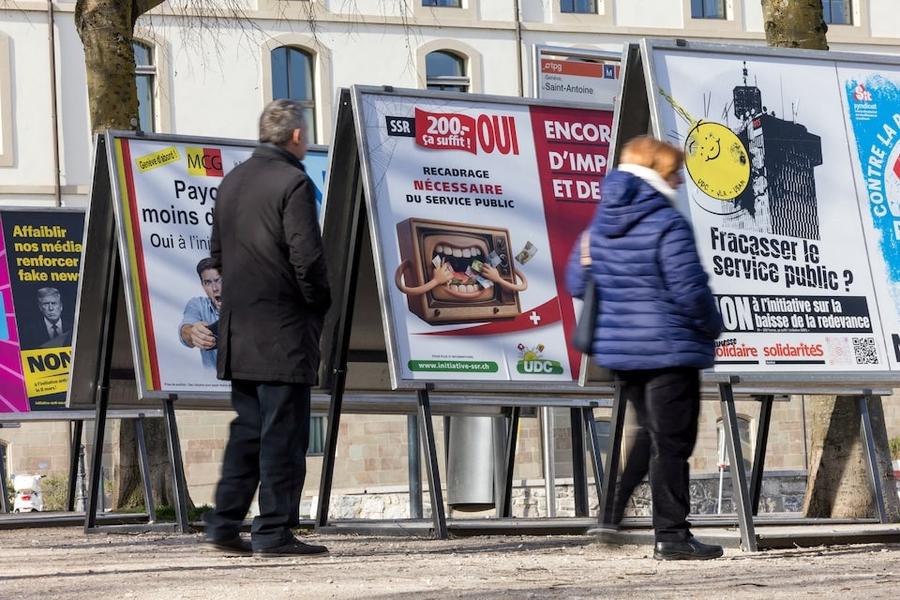 Swiss voters likely to reject plan to cut public broadcaster funding