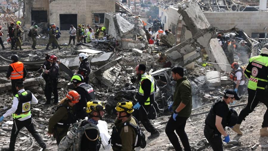 Missiles iraniens : huit morts dans le centre d’Israël