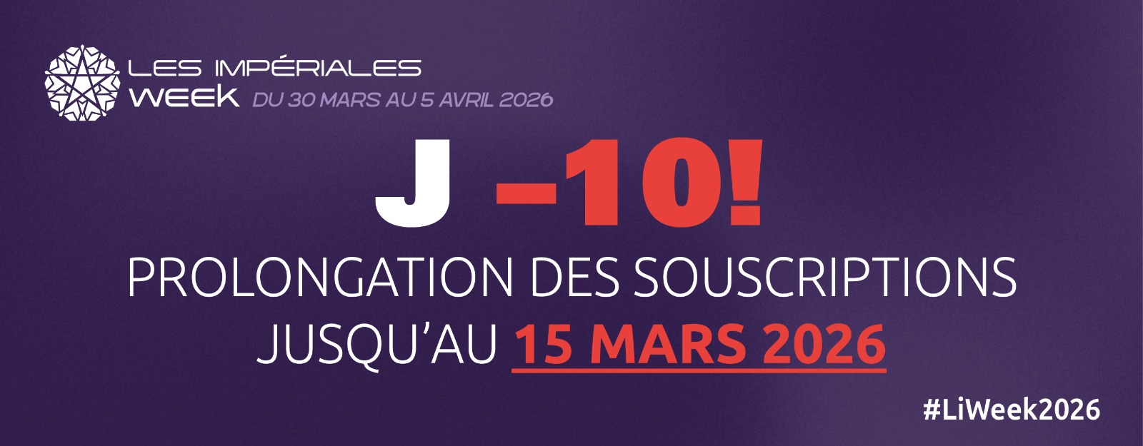 Les Étoiles 2026 : vous avez encore quelques jours pour participer
