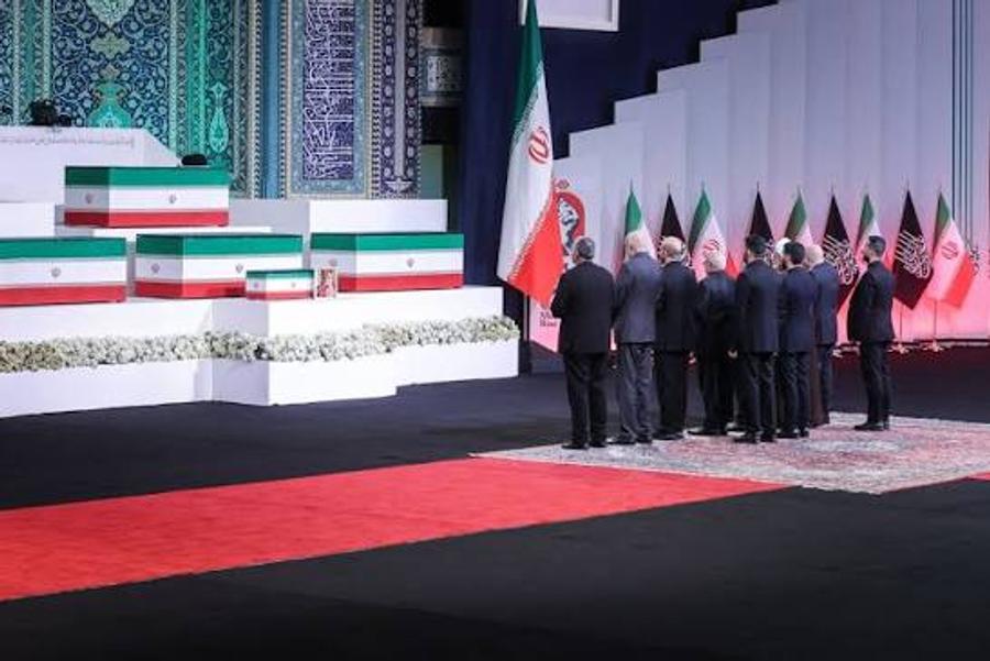 تشييع علي خامنئي في طهران