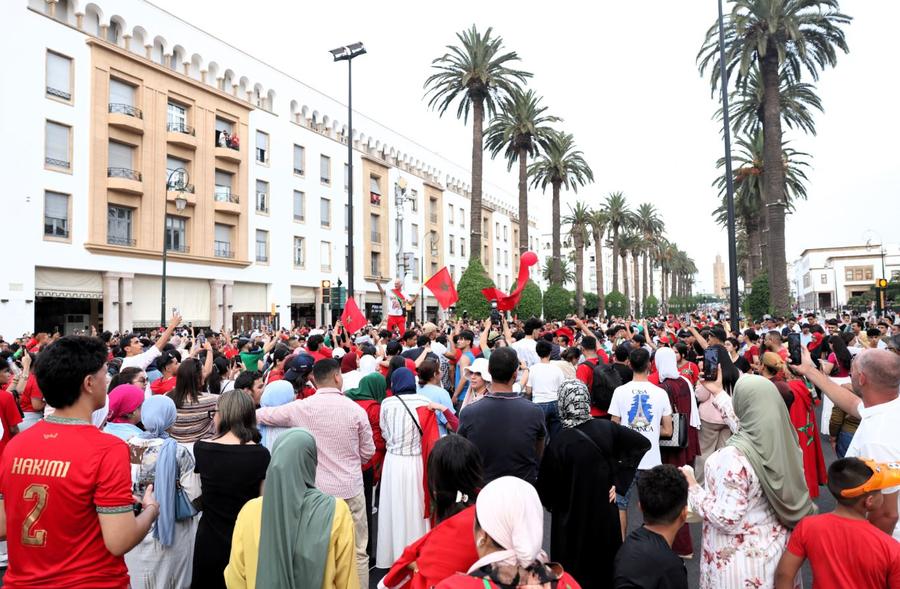 مونديال 2026.. أجواء احتفالية بالرباط عقب تأهل المنتخب المغربي إلى ربع النهائي