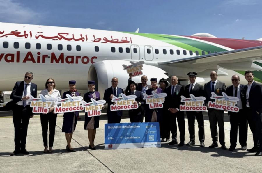 Royal Air Maroc relance les vols directs entre Lille et Casablanca