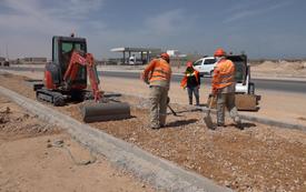 Dakhla poursuit sa modernisation avec d’importants chantiers d’aménagement urbain