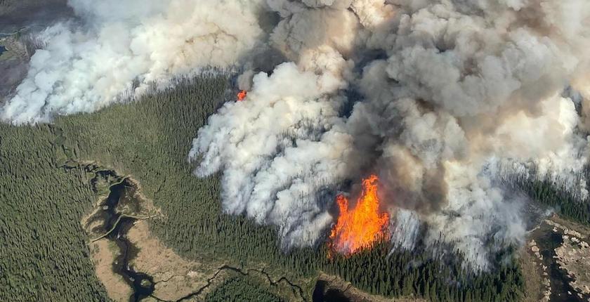 Près de 1.000 feux de forêt au Canada : les fumées atteignent le nord-est des États-Unis