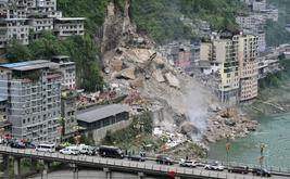 China intensifies landslide rescue as explosives deployed to reach missing victims