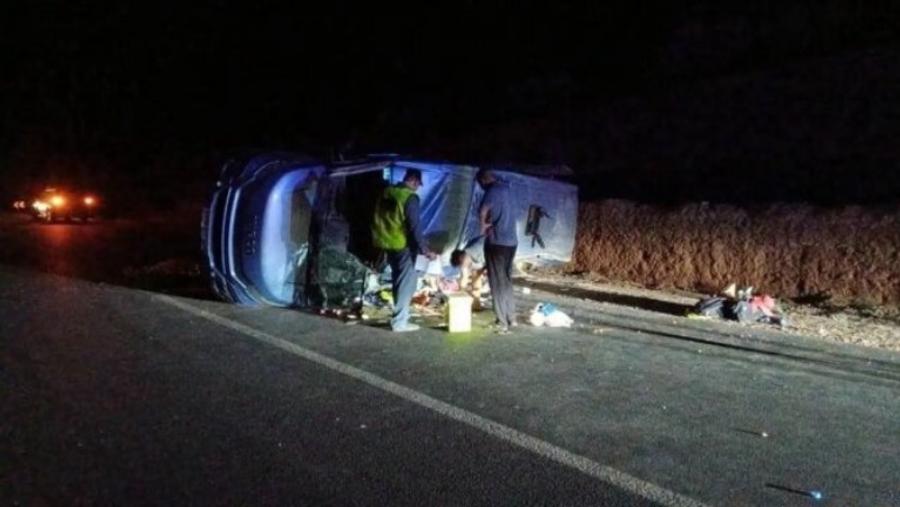 Driouch : 22 blessés dans le renversement d’un autocar touristique à Tazaghine
