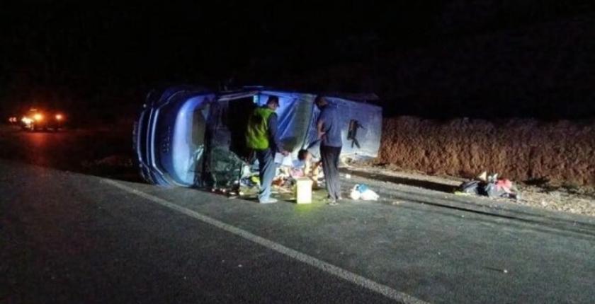 Driouch : 22 blessés dans le renversement d’un autocar touristique à Tazaghine
