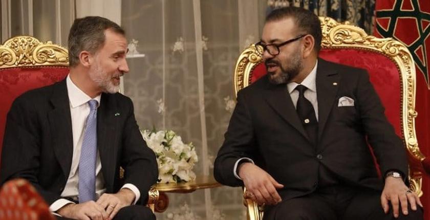 HM King Mohammed VI congratulates Spain's Felipe VI after World Cup 2026 triumph