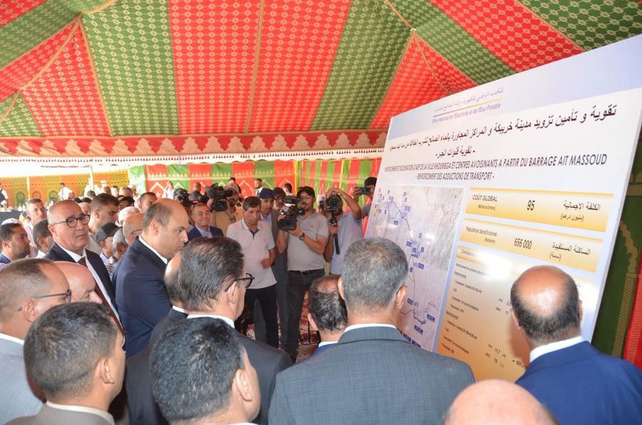 365 مليون درهم لتعزيز تأمين التزويد بالماء الصالح للشرب بخريبكة