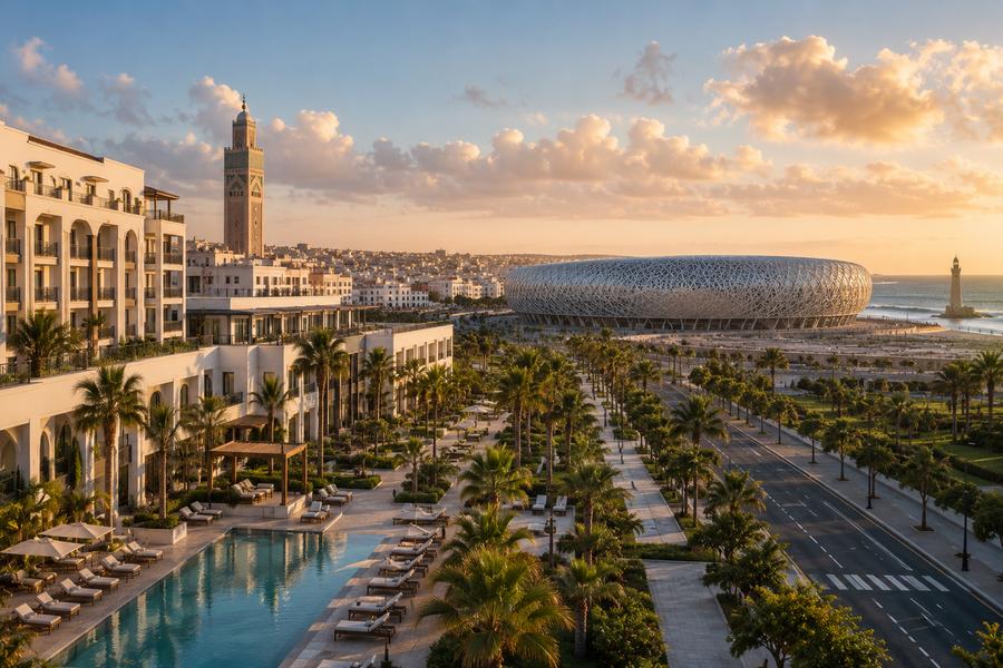 Tourisme : le Maroc prévoit 60.000 lits hôteliers supplémentaires d’ici la Coupe du Monde 2030