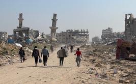 إعلام عبري: 30 ضابطا مغربيا يجرون جولة ميدانية في غزة