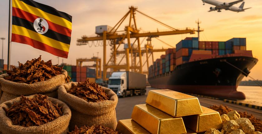 Ouganda : les exportations portées par l’or et le tabac franchissent 1,3 milliard de dollars en mai