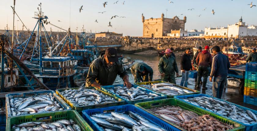 Essaouira : les débarquements de pêche bondissent de 38 % au premier semestre 2026