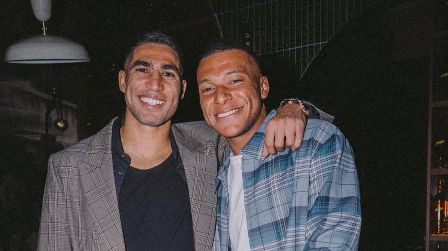 Hakimi et Mbappé se retrouvent à Saint-Tropez après le Mondial 2026