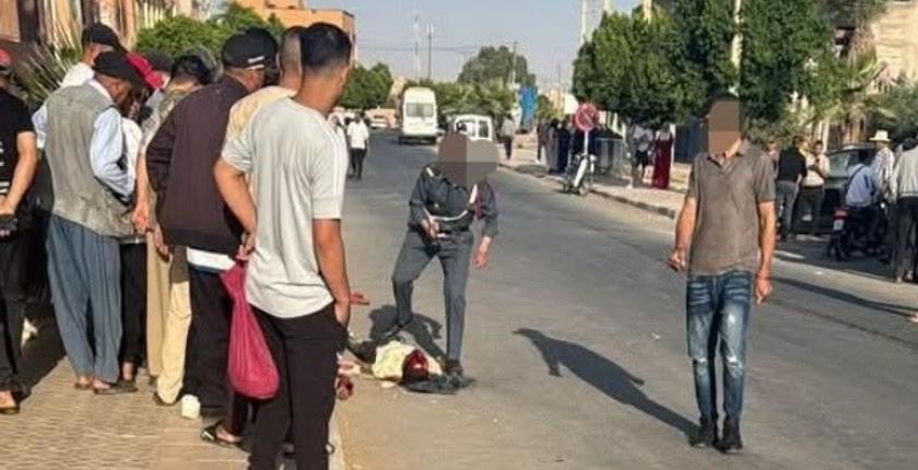 مختل عقليا ينهي حياة شاب بحجر بسيدي بوعثمان