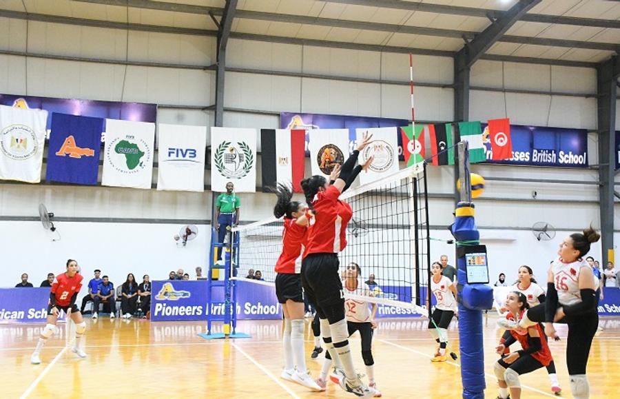 مصر تهزم المغرب في بطولة إفريقيا للكرة الطائرة