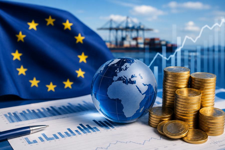 L’Union européenne améliore son excédent courant au premier trimestre 2026