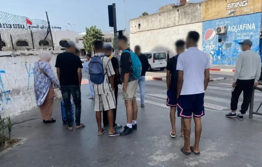 موجة الهجرة تصل محطة الدار البيضاء