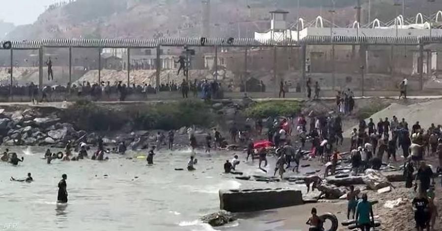 ارتفاع ضحايا محاولات العبور نحو سبتة إلى 34 قتيلا
