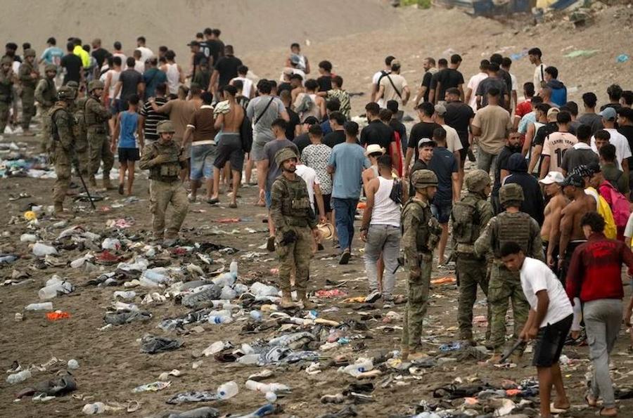 التقدم والاشتراكية يربط أحداث سبتة ومليلية بالأزمة الاجتماعية
