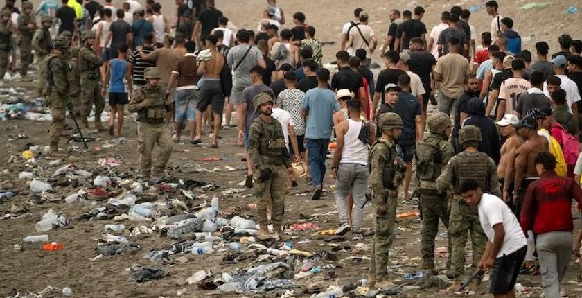 التقدم والاشتراكية يربط أحداث سبتة ومليلية بالأزمة الاجتماعية
