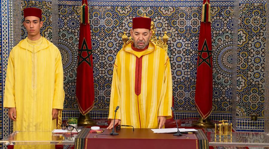 Zijn Majesteit Koning Mohammed VI houdt Troonrede voor de Natie