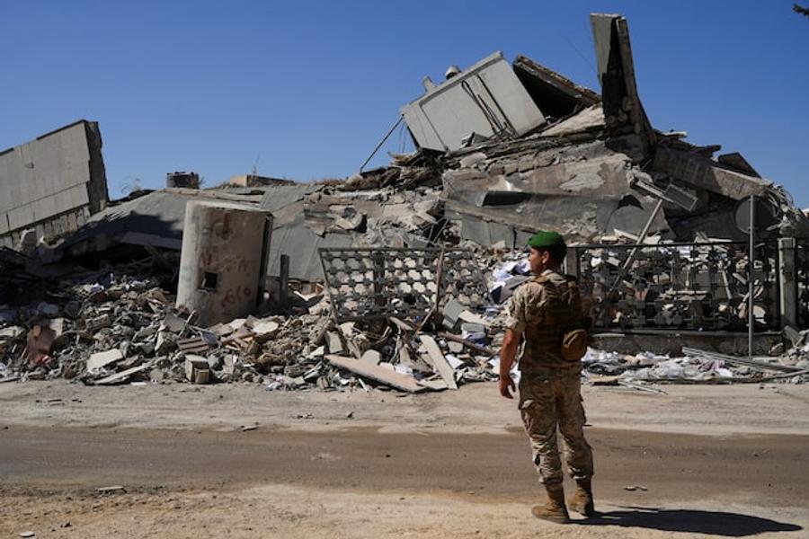 Lebanese army begins southern deployment after Israeli pullback under security plan