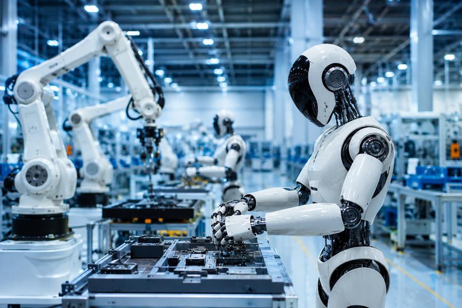 Chine : la robotique humanoïde et la 5G accélèrent la transformation industrielle
