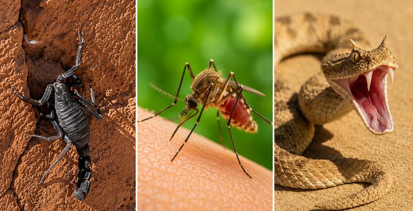 مع ارتفاع حرارة الصيف.. تحذيرات من مخاطر البعوض والزواحف السامة خلال الصيف