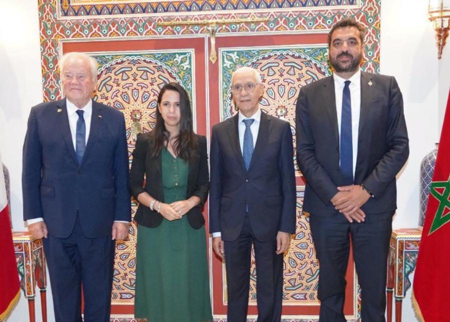الطالبي العلمي يتباحث مع وزيرة فرنسية