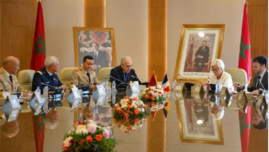لوديي يستقبل وزيرة الجيوش الفرنسية
