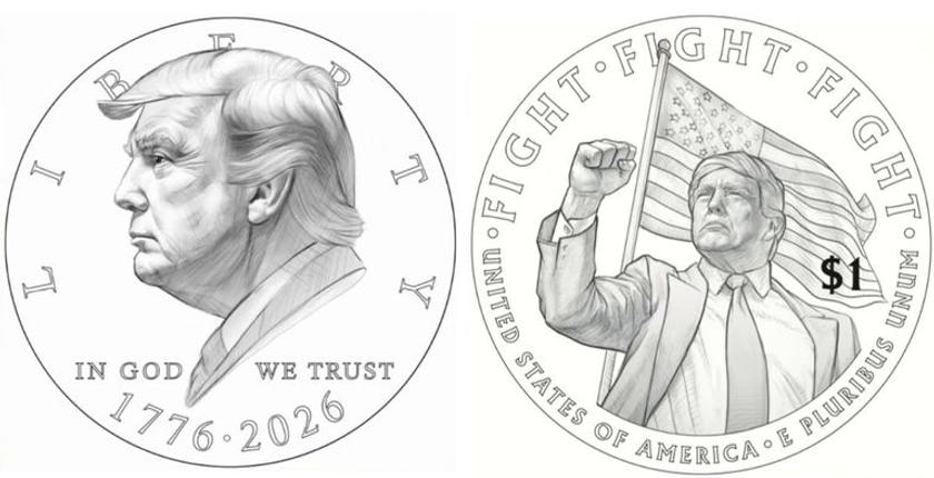 Commemorative Trump dollar coin sparks legal debate ahead of America's 250th anniversary