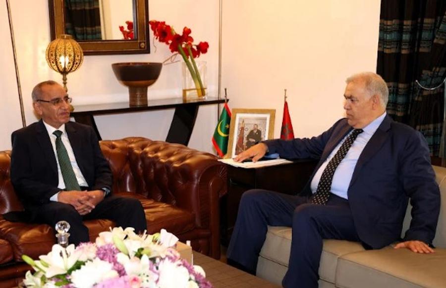 لفتيت يتباحث مع نظيره الموريتاني