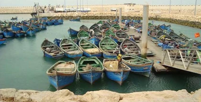رياح قوية تمنع الإبحار في بوجدور