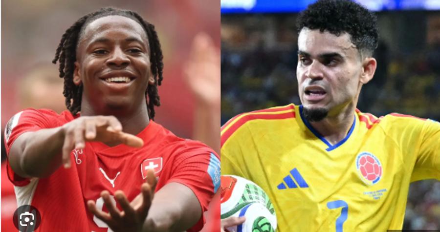 سويسرا تتحدى كولومبيا على بطاقة ربع نهائي المونديال