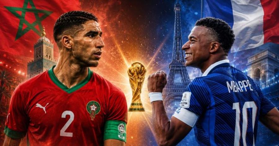 موعد مباراة الأسود والديكة في ربع نهائي المونديال