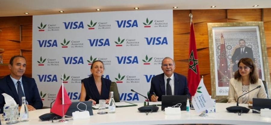 شراكة استراتيجية بين القرض الفلاحي وفيزا