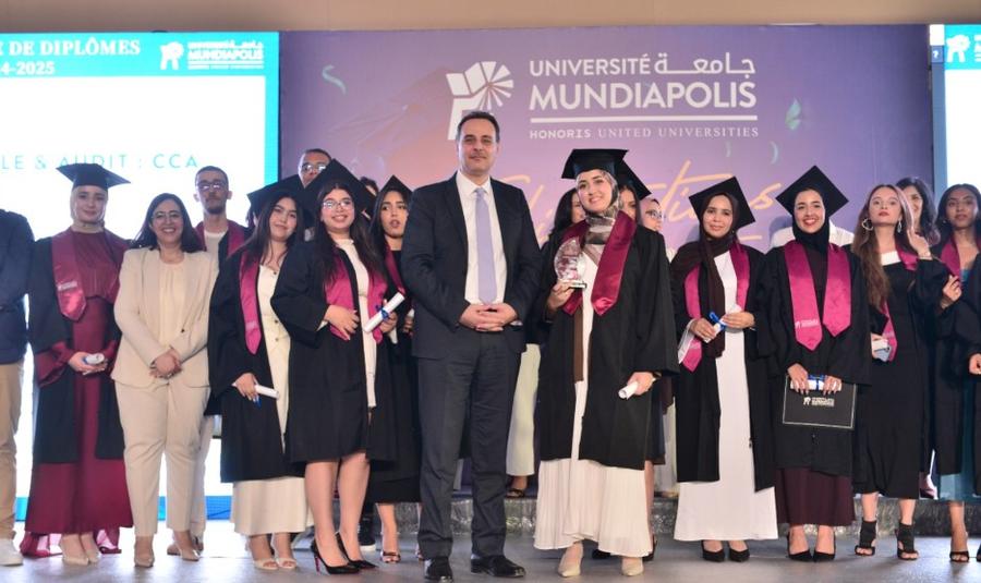 جامعة مونديابوليس تخرج 838 طالبا وتؤكد دعمها لكفاءات المستقبل