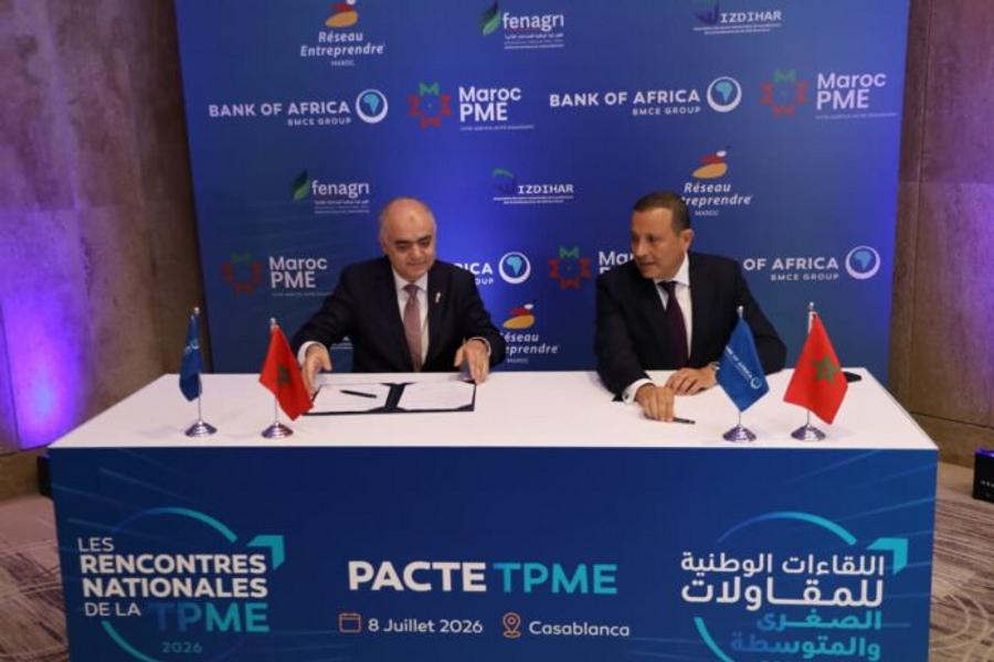 Bank of Africa dévoile Pacte TPME en partenariat avec Maroc PME