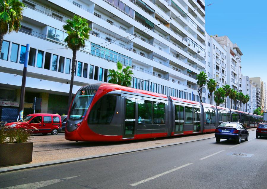 ترامواي البيضاء يرفع وتيرته استعدادا لمباراة المغرب