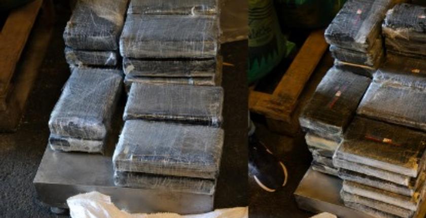 Casablanca police seize 45 kilograms of cocaine hidden in food shipment container