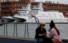 Taiwan hosts foreign lawmakers on Coast Guard patrol amid maritime tensions with China