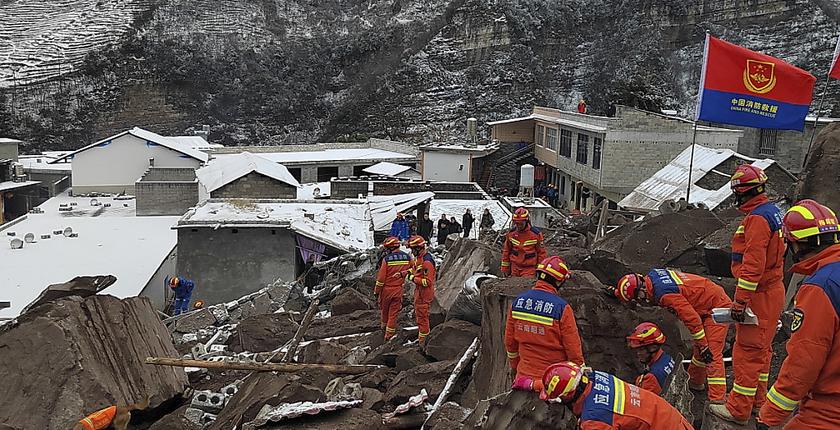 Glissement de terrain en Chine : au moins 21 morts dans la province du Gansu après de violentes intempéries