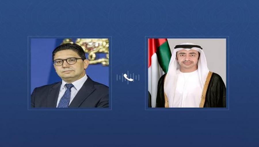 التطورات الإقليمية محور مباحثات ناصر بوريطة مع عبدالله بن زايد