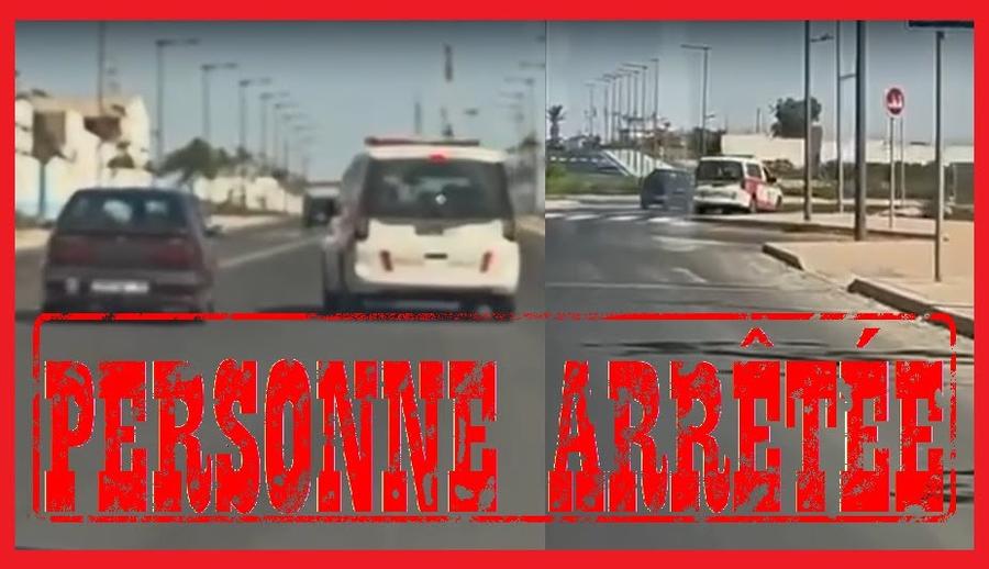 Agadir : un conducteur impliqué dans un refus d’obtempérer rapidement arrêté après une vidéo virale