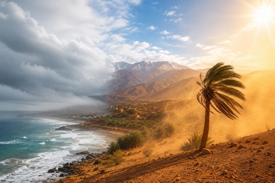 Météo Maroc : chaleur et vents forts attendus ce samedi 11 juillet 2026