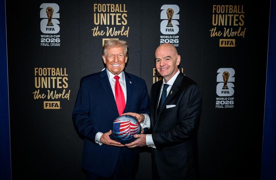 Trump receives FIFA World Cup final tickets from Gianni Infantino