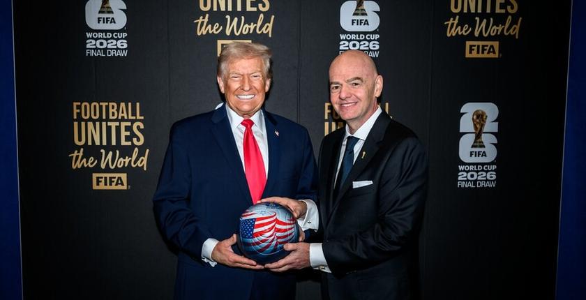 Trump receives FIFA World Cup final tickets from Gianni Infantino